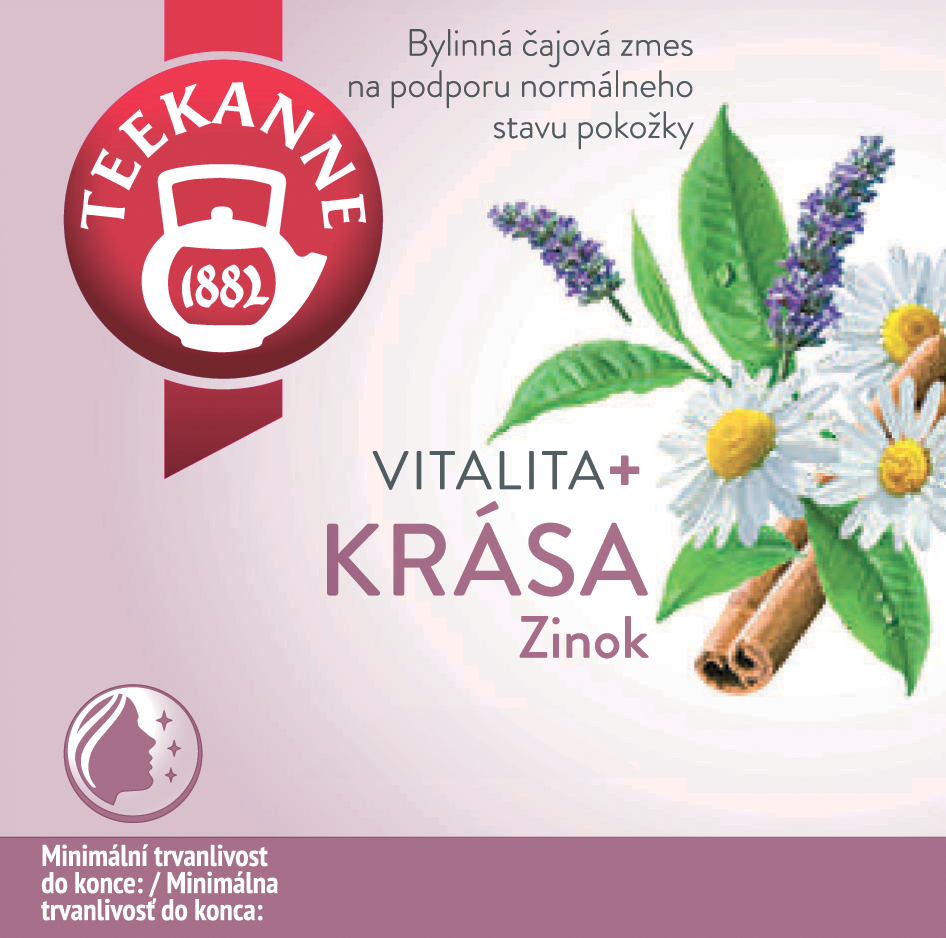 TEEKANNE Vitalita a krása funkčný čaj 18 g