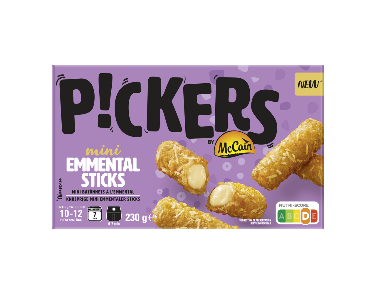 McCain PICKERS Emmental Sticks mraz. 230 g