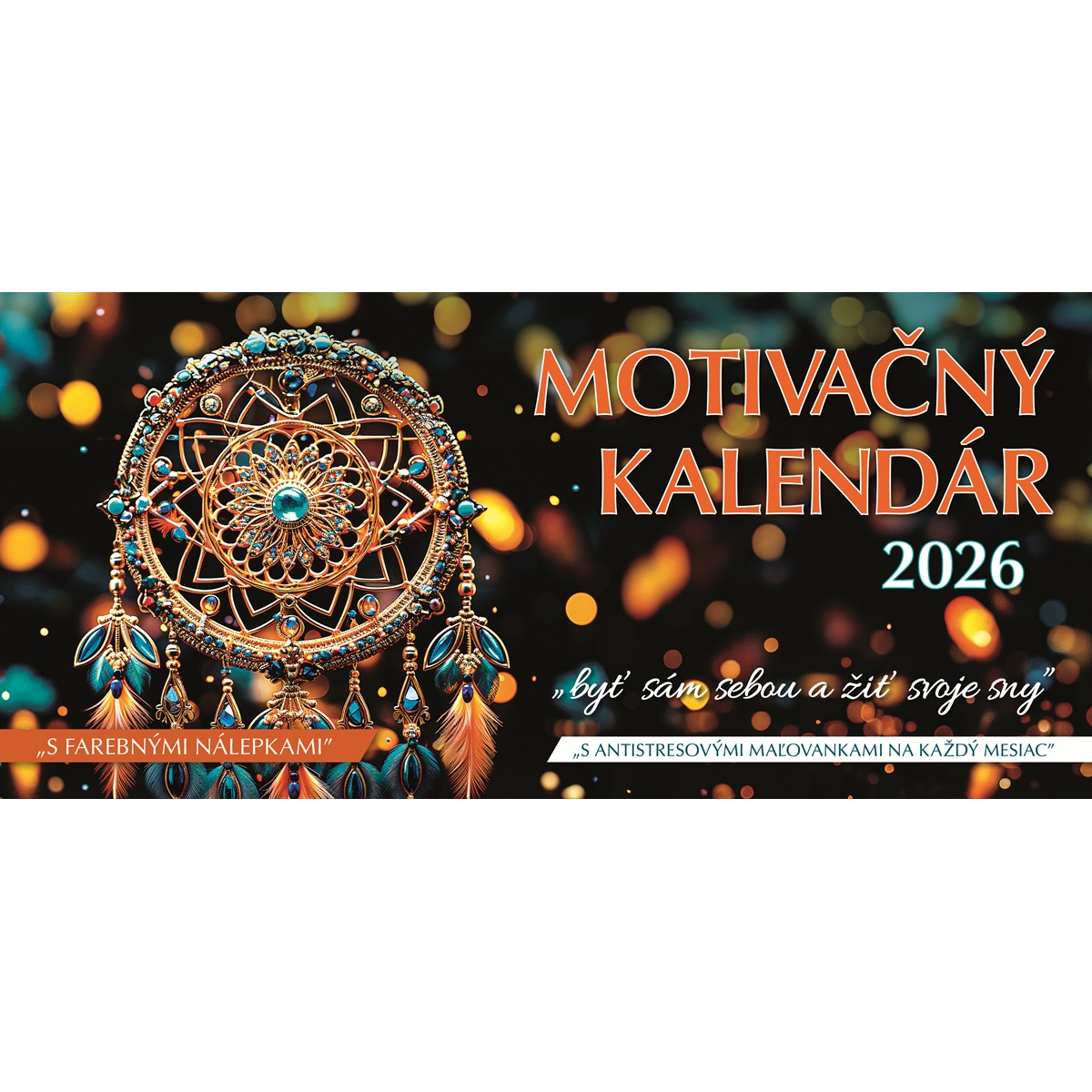 Kalendár stolový Motivačný 1 ks