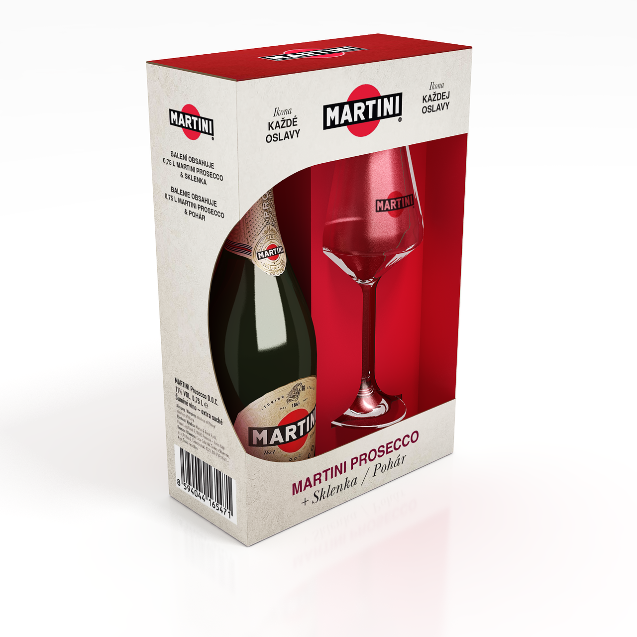 MARTINI Prosecco DOC 750 ml darčekové balenie