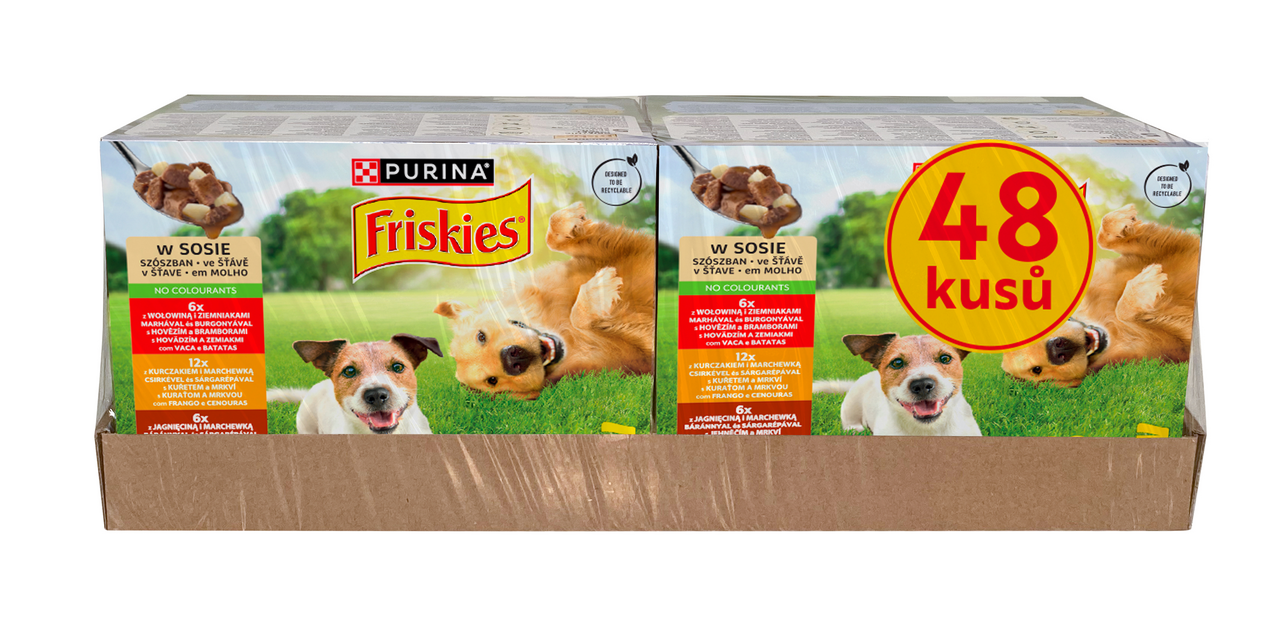 Friskies Adult kapsičky mix 48 x 25 g