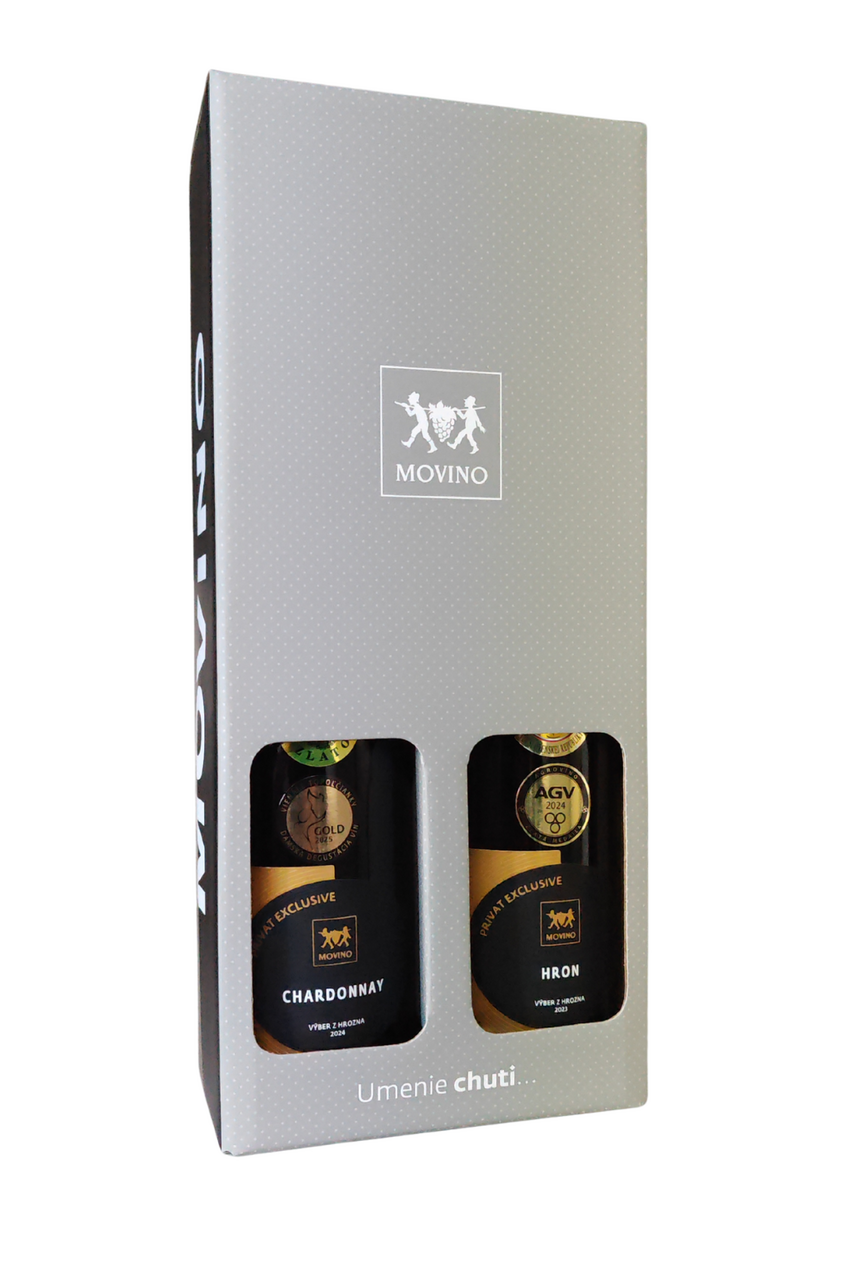 MOVINO Privat Exclusive Chardonnay + Hron 2 x 750 ml