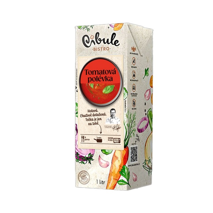 Cibule BISTRO Polievka paradajková 1 l