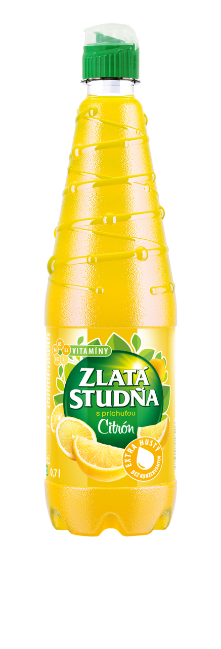 ZLATÁ STUDŇA Sirup s vitamínmi citrón 6 x 700 ml