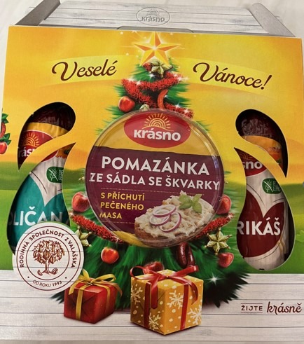 VIANOČNÝ BALÍČEK750g(sal+poma)