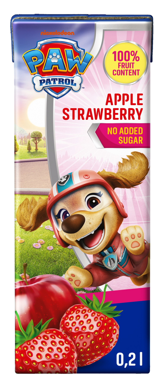 PAW Patrol 100% džús jahoda 27 x 200 ml