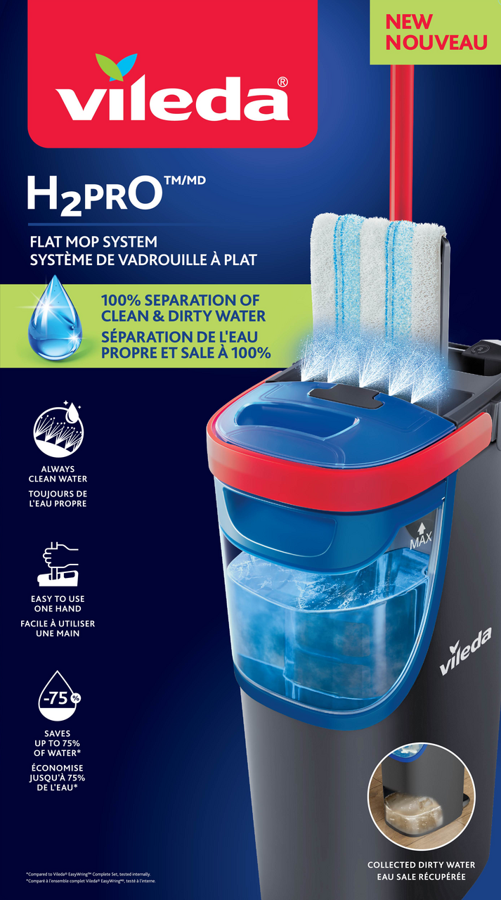 VILEDA H2PRO PLOCHÝ MOP