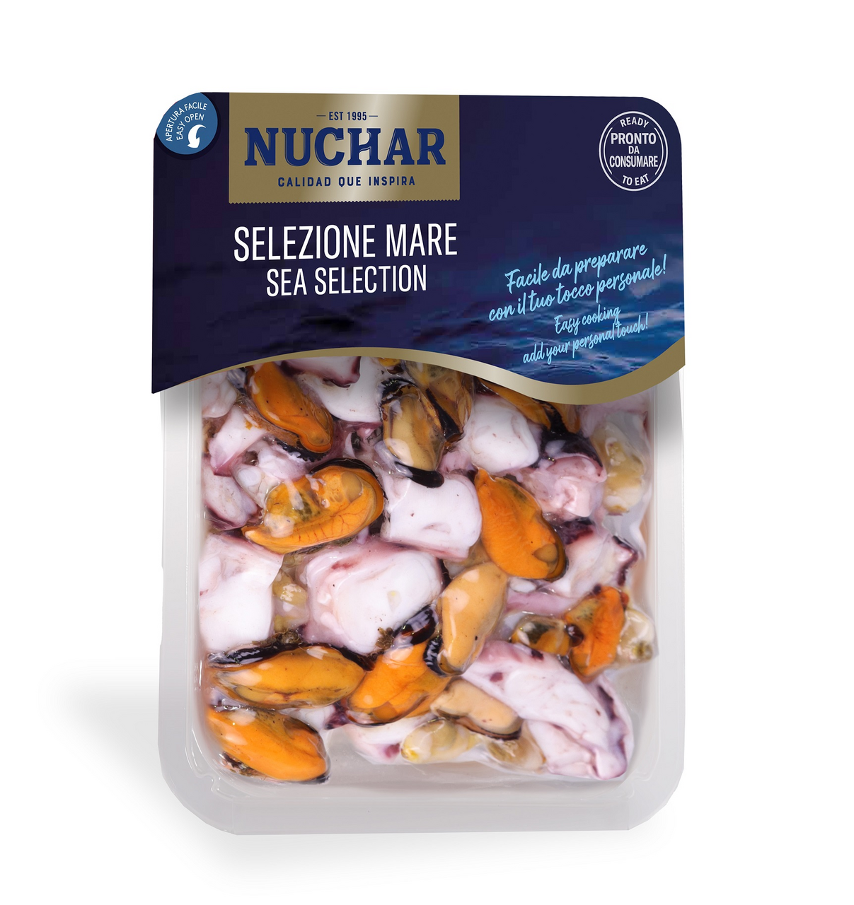 NUCHAR Koktail s morských plodov chlad. 150 g