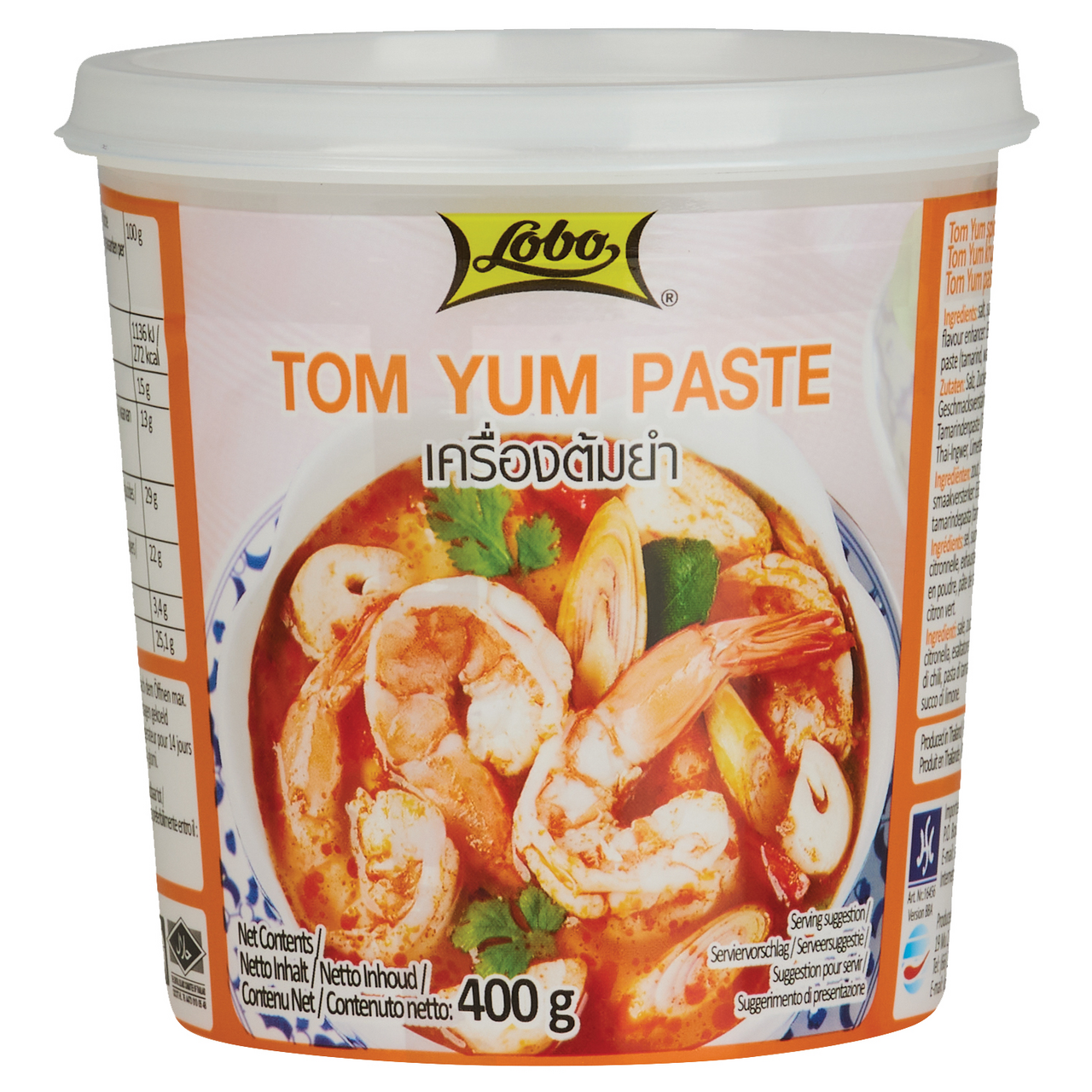 lobo Tom Yum pasta 400 g