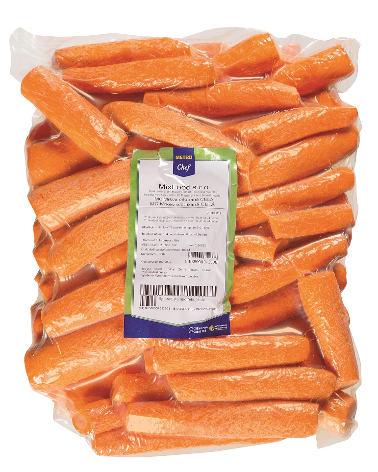 METRO Chef Mrkva olúpaná celá chlad. 3 kg