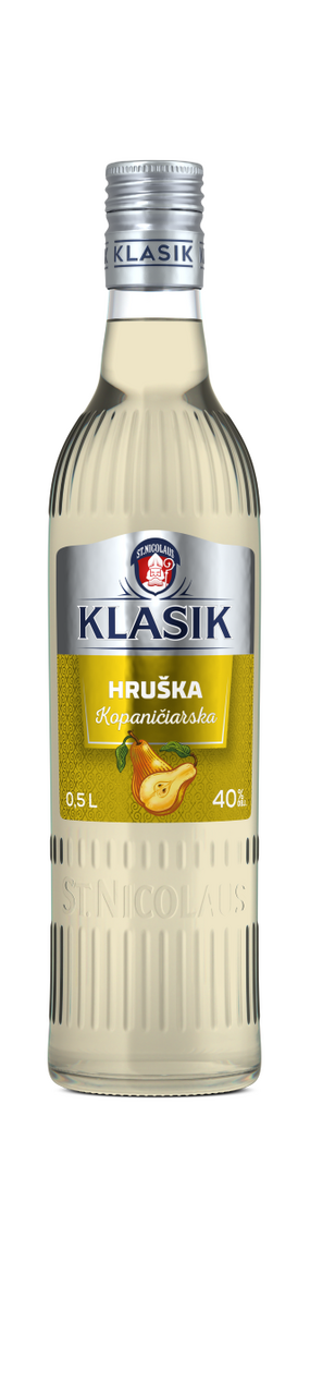 ST. NICOLAUS Klasik Kopaničiarska hruška 40% 500 ml