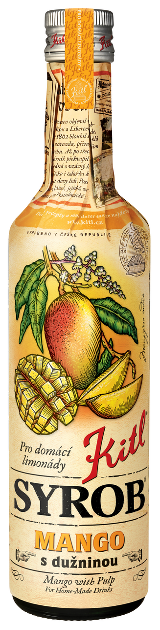 Kitl Sirup mango 500 ml SKLO