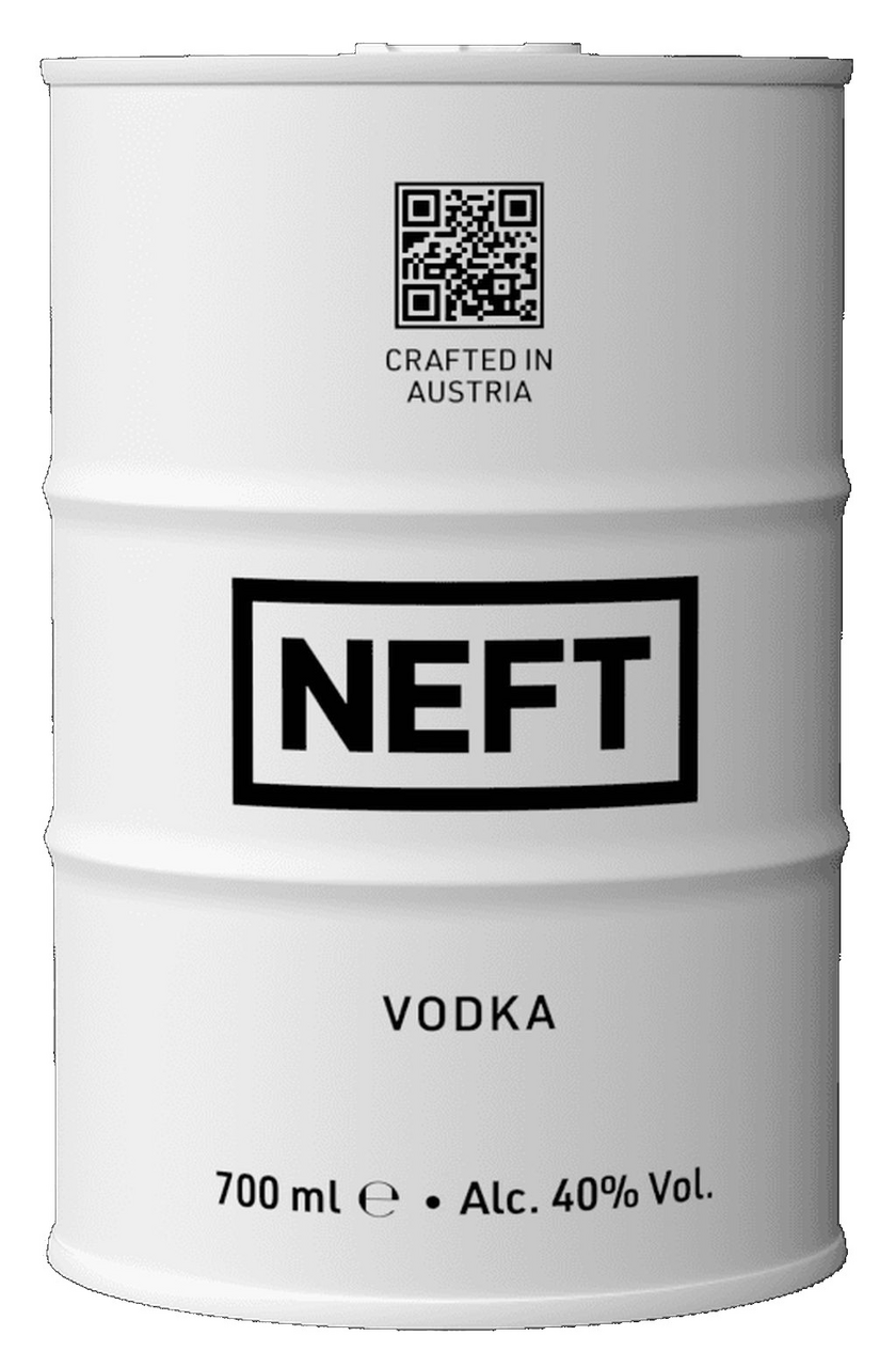 VODKA NEFT WHITE BARREL 40% 700ml
