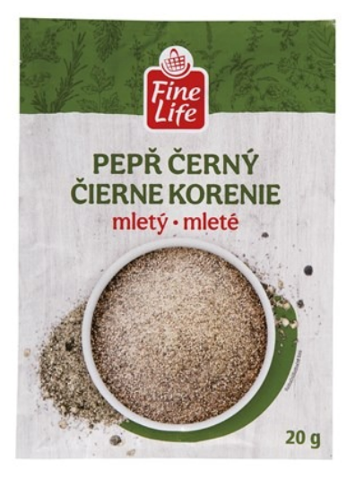 Fine Life Čierne korenie celé 5 x 14 g