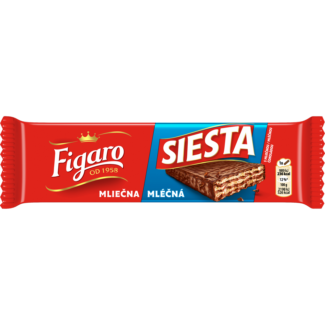 Figaro SIESTA mliečna 35 x 45 g