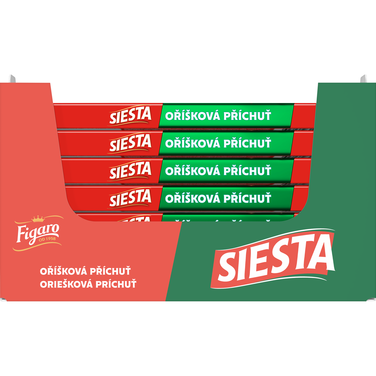 Figaro SIESTA oriešková 35 x 45 g
