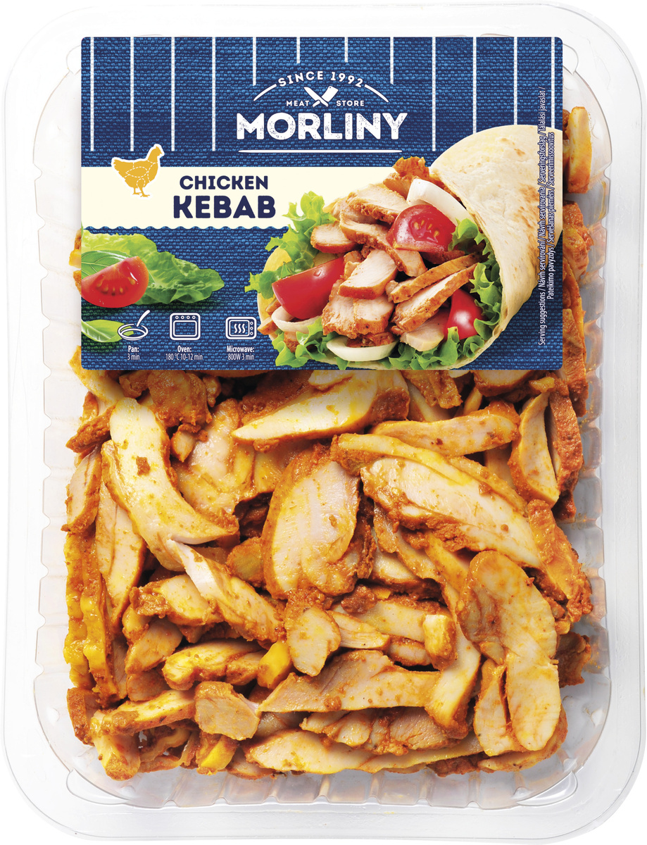 MORLINY Kurací kebab chlad. 400 g