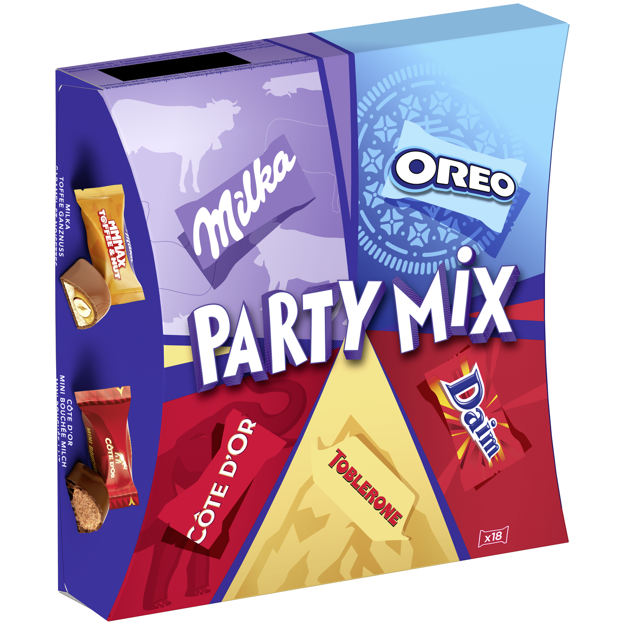 MILKA PARTY MIX 143g