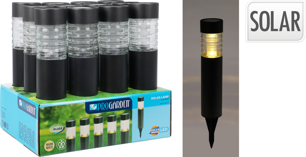 Koopman Svetlo solárne 6 x 27 cm 1 ks