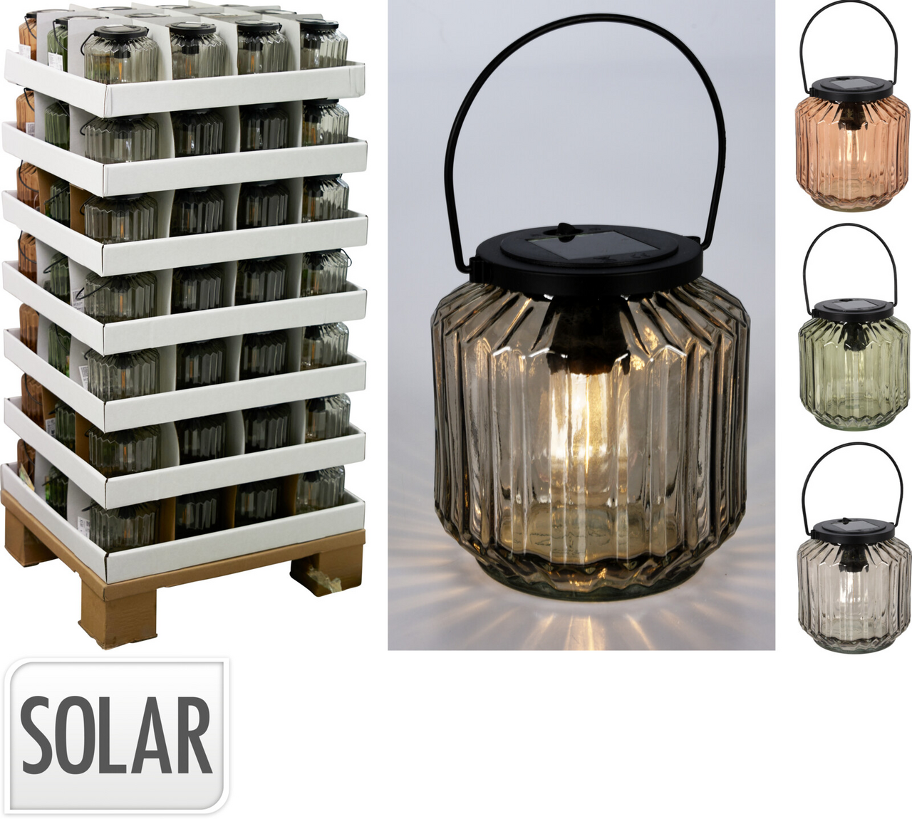 Koopman Lampa solárna 1 ks