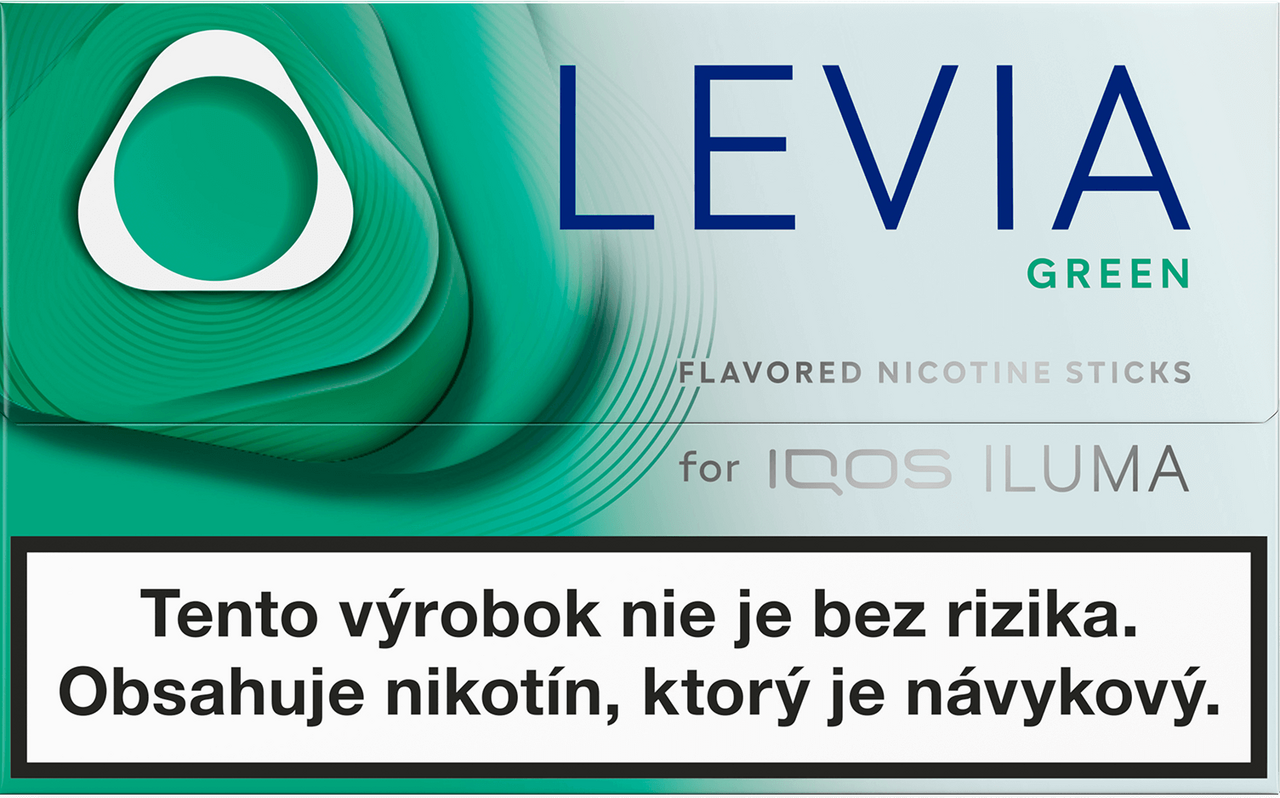 LEVIA Green tabaková náplň 10 x 20 ks