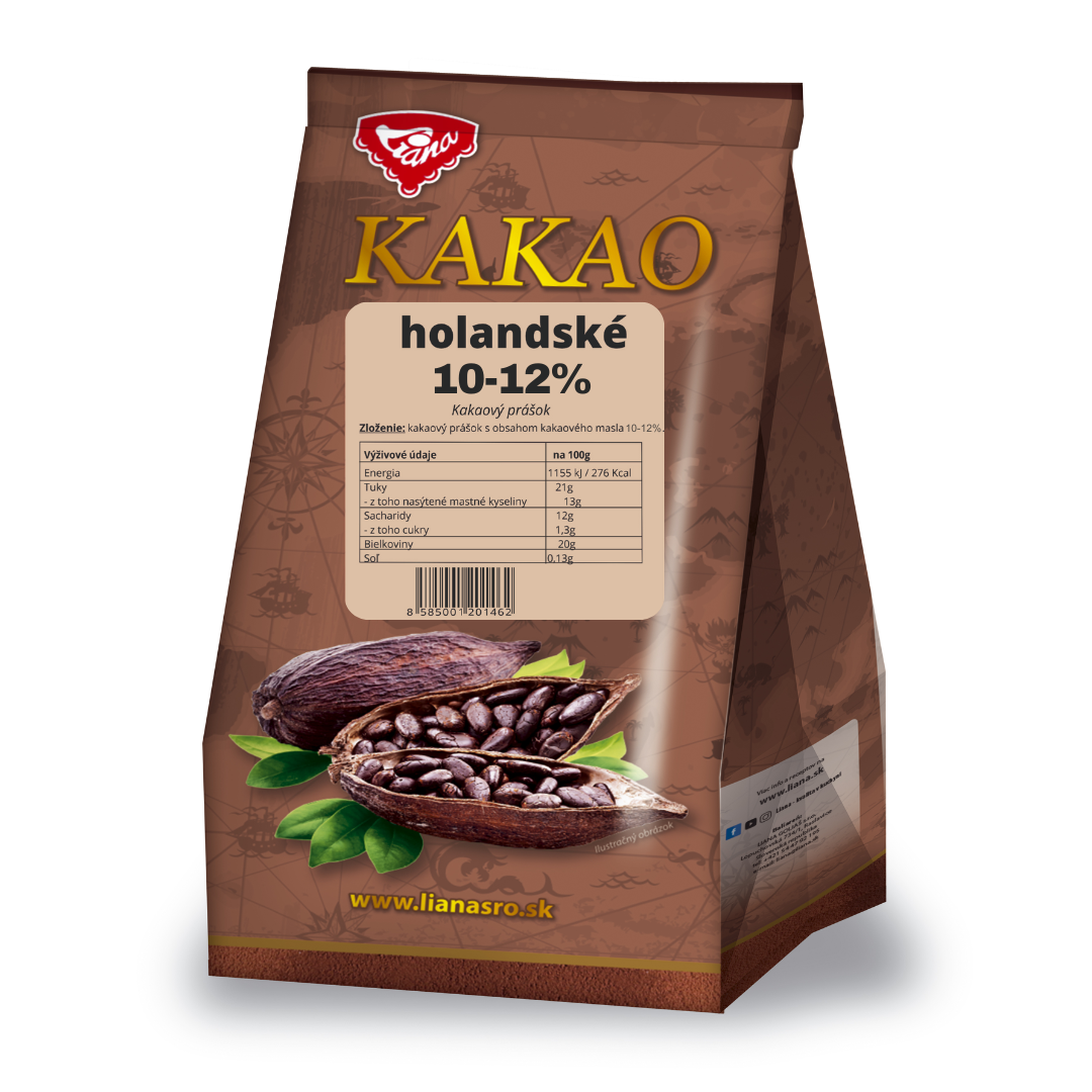 Liana Holandské kakao 10-12% 1 kg