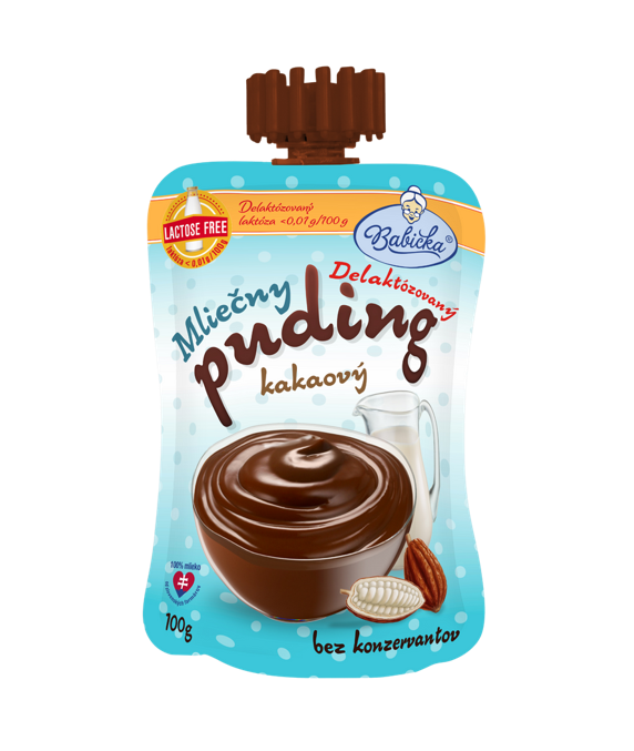 Babička Puding delaktózovaný kakao chlad. 100 g