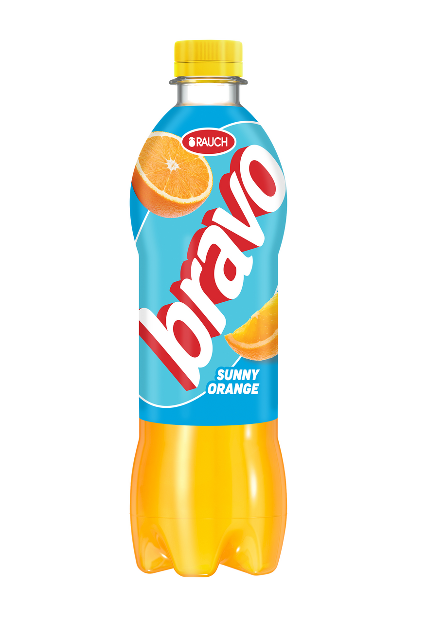 BRAVO 500ml PETZ SUNNY POMARANČ 1