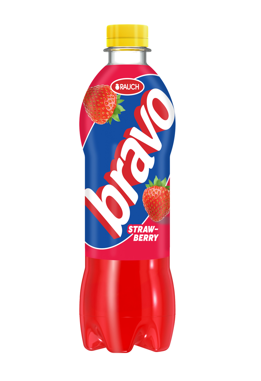 BRAVO 500ml PETZ JAHODA 12x