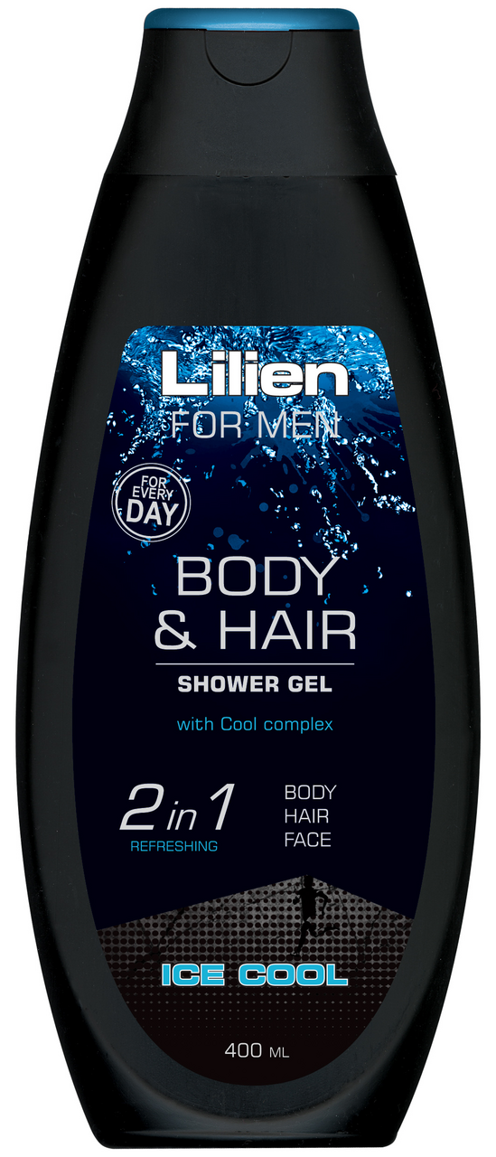 Lilien Men Ice Cool sprchový gél 400 ml