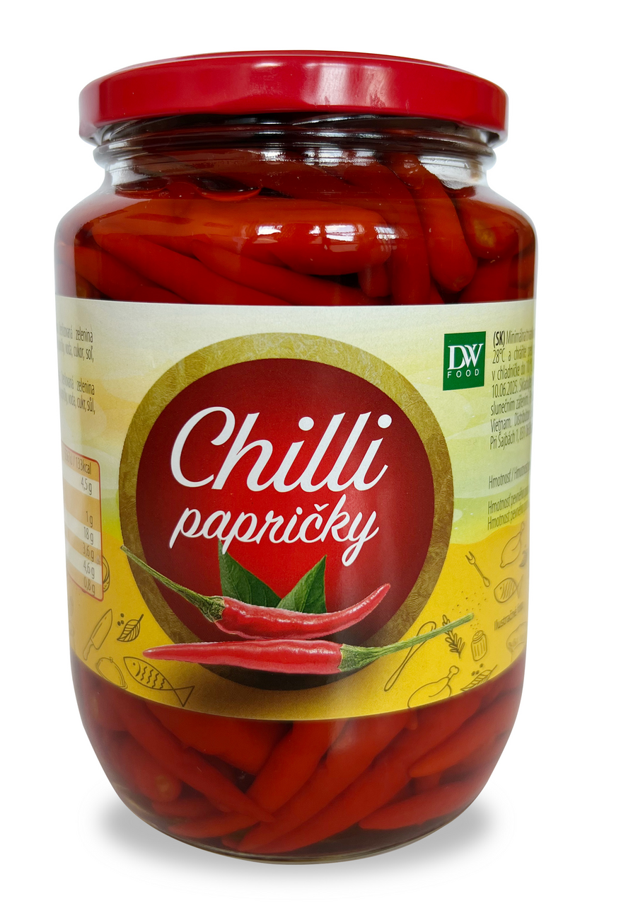 CHILLI PAPRIČKY 680g