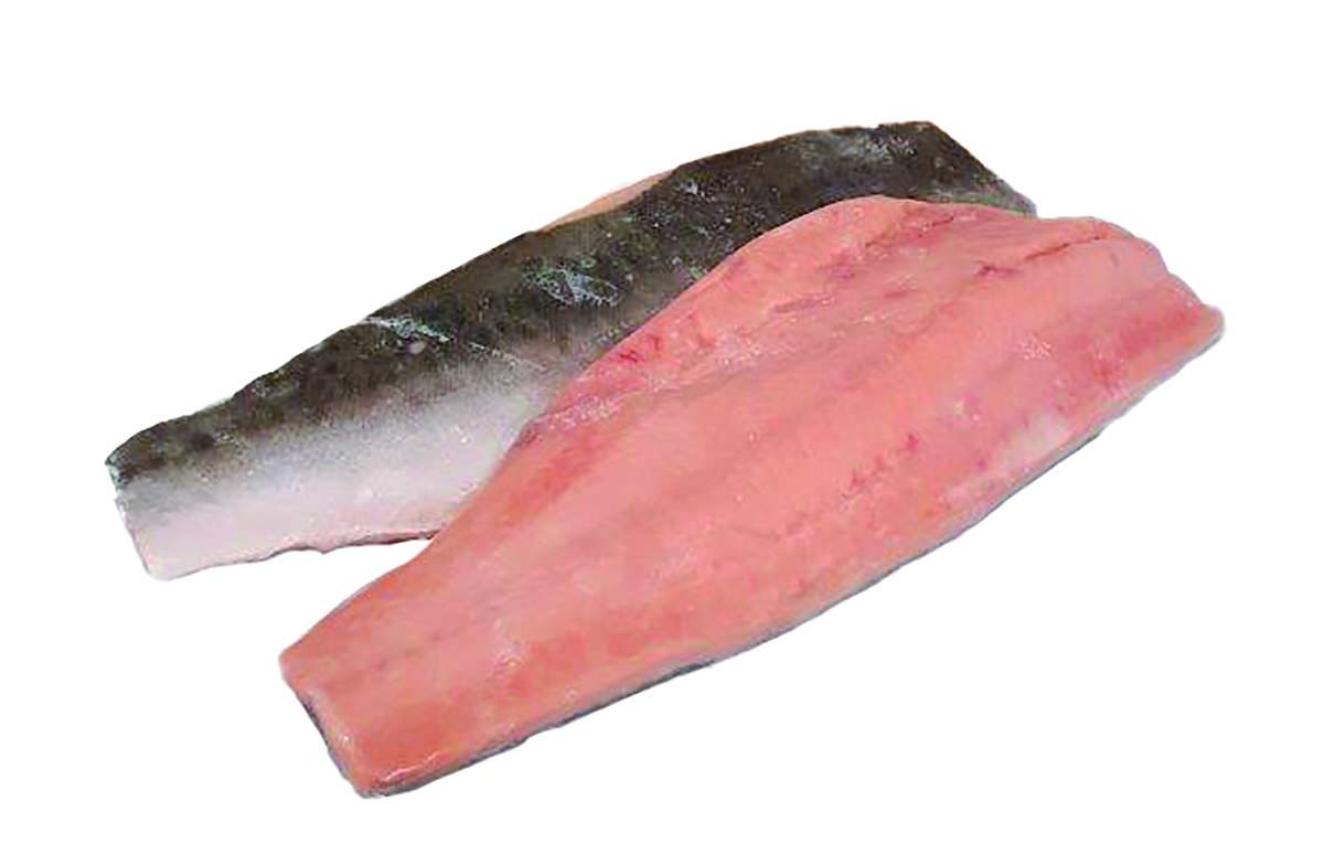 Losos Gorbuša fileta s kožou mraz. 6 kg 