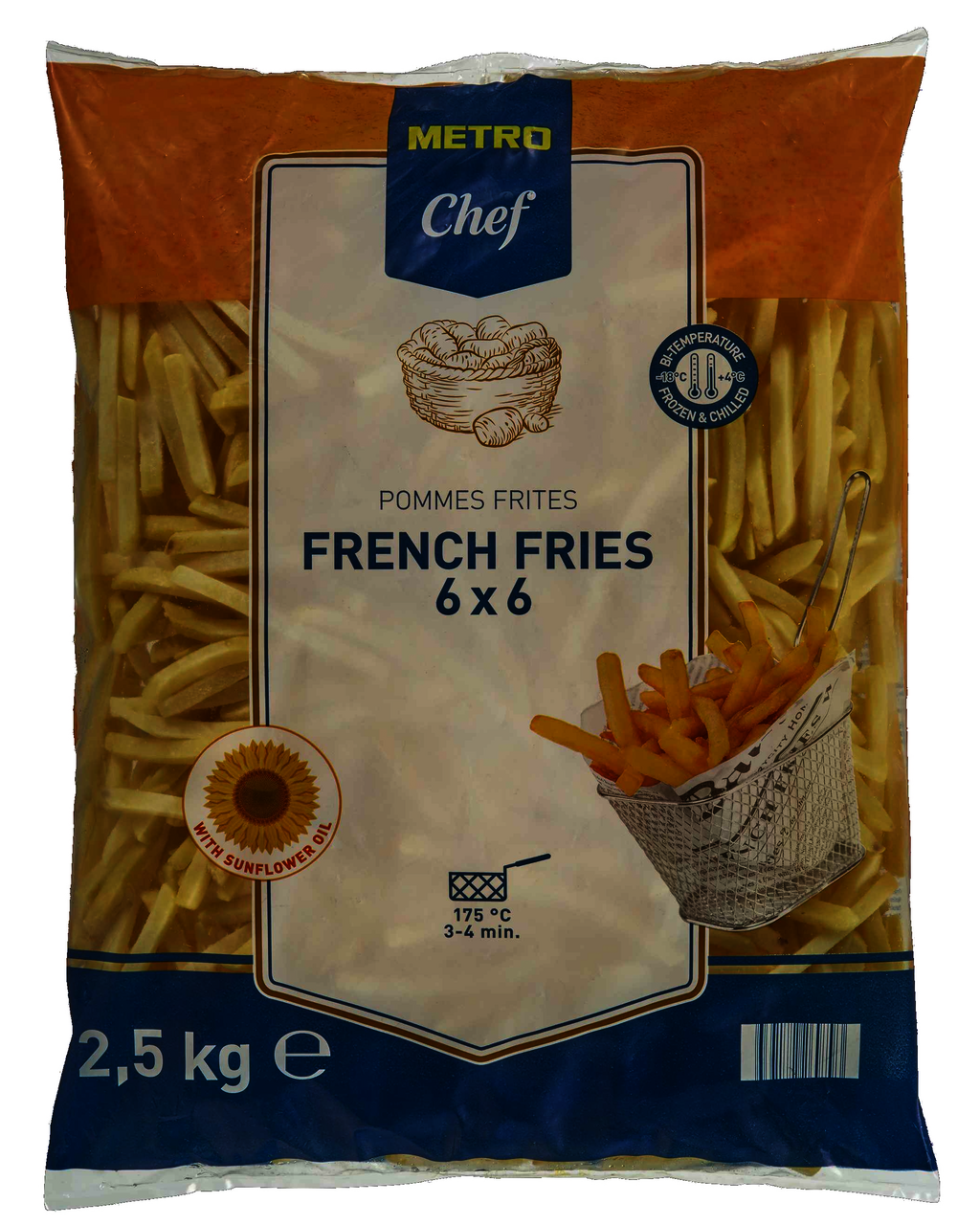 MC HRANOLKY JULIENNE 6x6 2,5kg