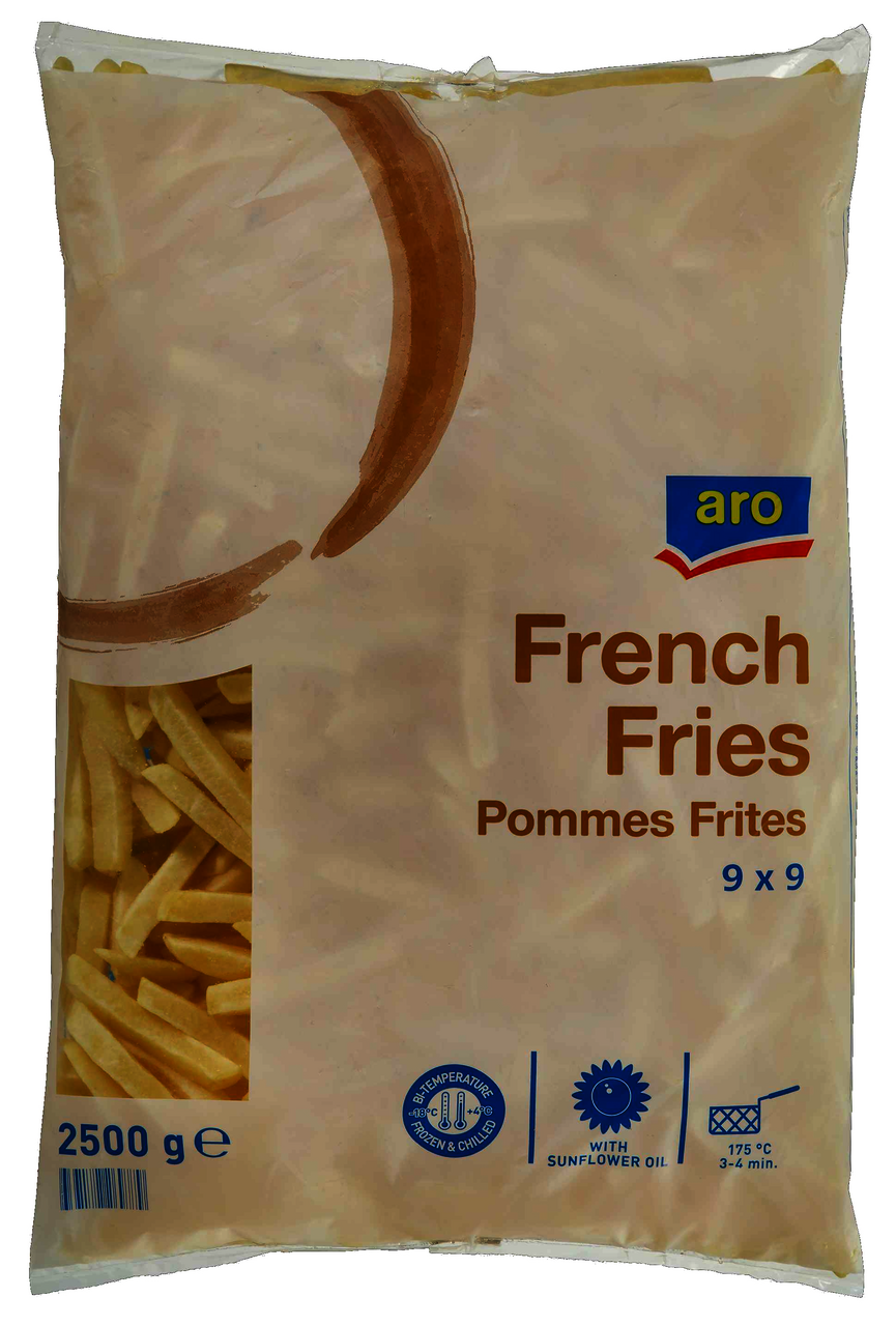 aro Hranolky 9 x 9 mm mraz. 2,5 kg