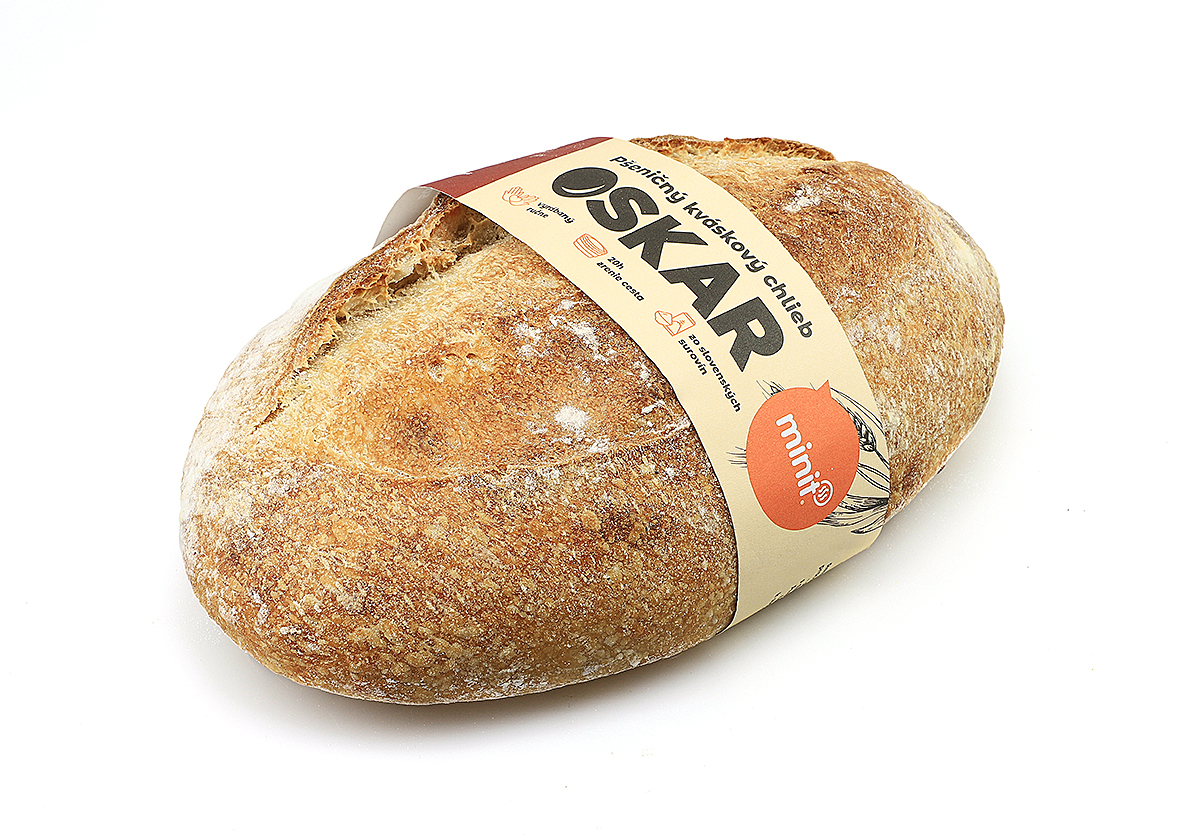 Chlieb Oskar pšeničný mraz. 12 x 508 g