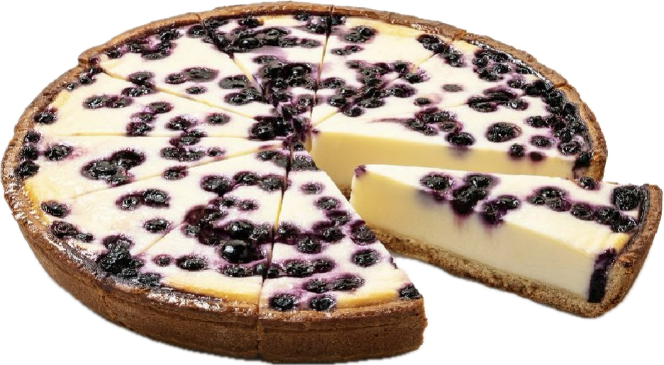 Cheesecake s čučoriedkami mraz. 1440 g