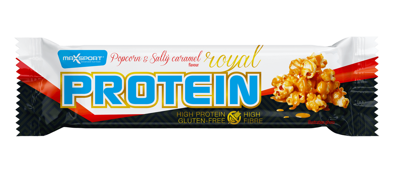 MAX SPORT Royal Protein tyčinka slaný karamel 60 g