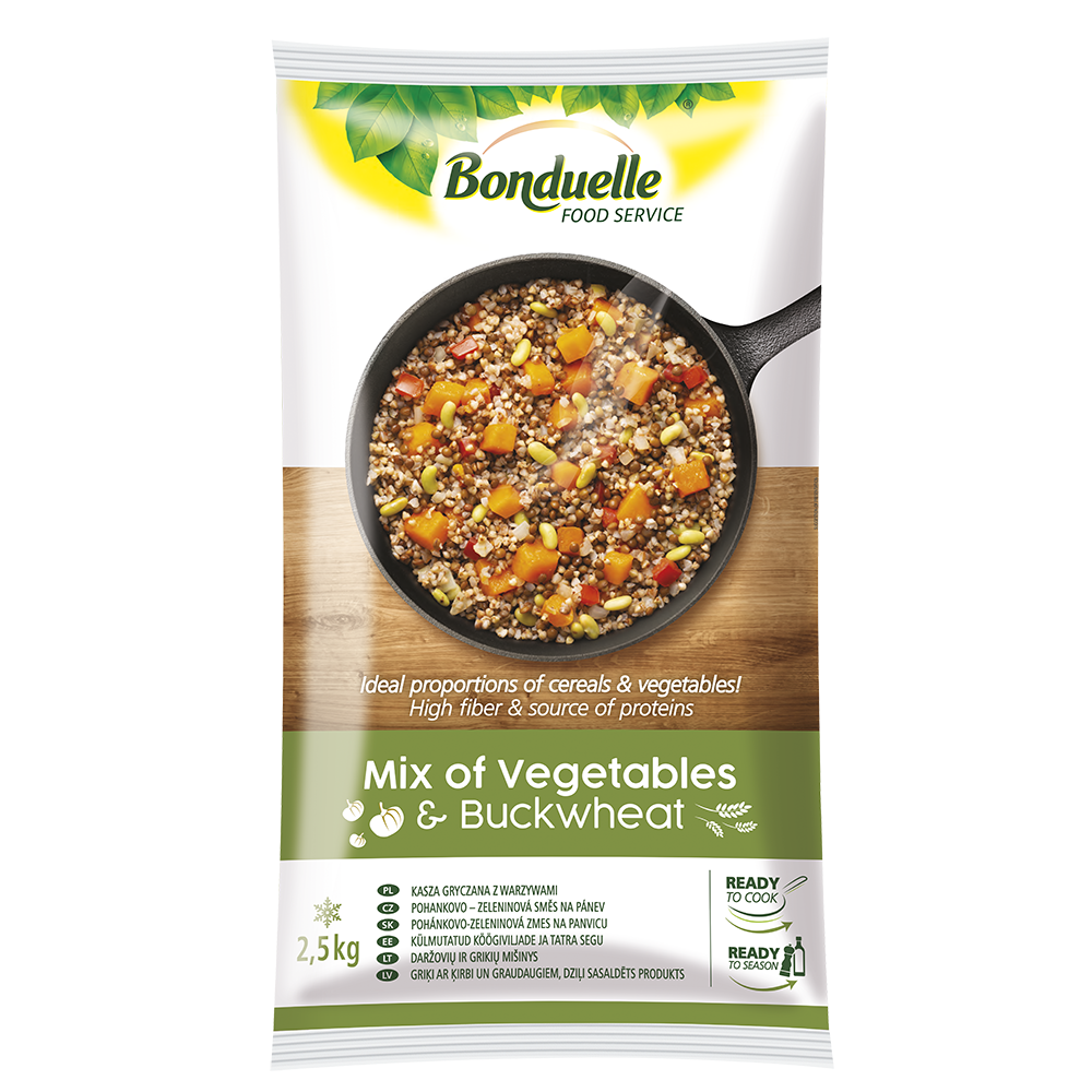 Bonduelle Zmes pohánka a zelenina mraz. 2,5 kg