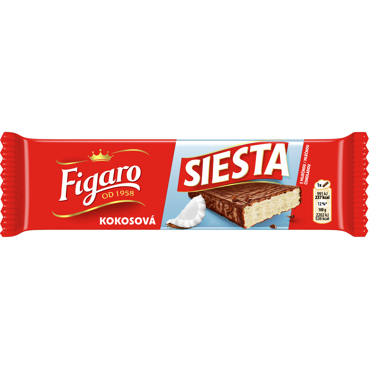 FIGARO SIESTA KOKOSOVÁ 45g 35x