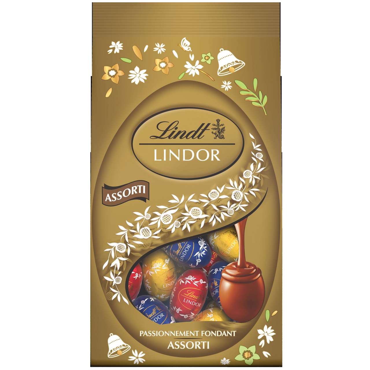 Lindt LINDOR Vajíčka zlaté 180 g
