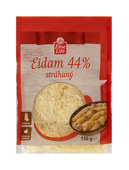 Fine Life Eidam strúhaný chlad. 150 g