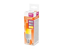 Žiarovka LED Stick Flame 0,5W E27 teplá biela Osram 1ks