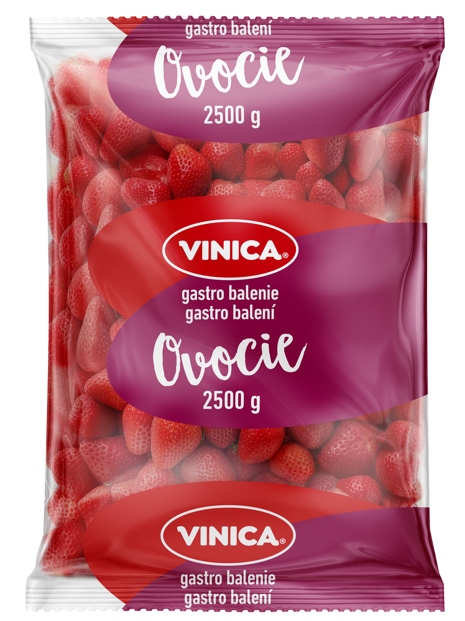 VINICA Jahody mraz. 2,5 kg