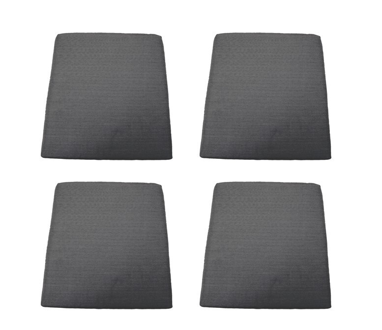 METRO PROFESSIONAL Balsario podsedáky šedé 4 ks