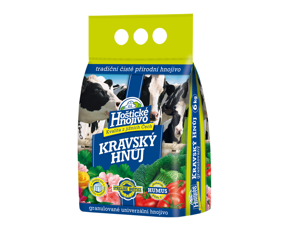 Hoštické Hnojivo kravské 6 kg