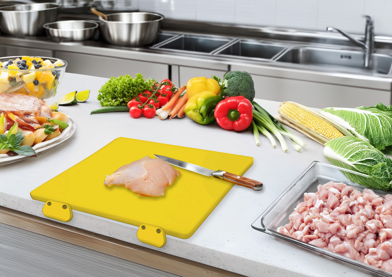METRO PROFESSIONAL Doska 40 x 30 cm HDPE žltá 1 ks