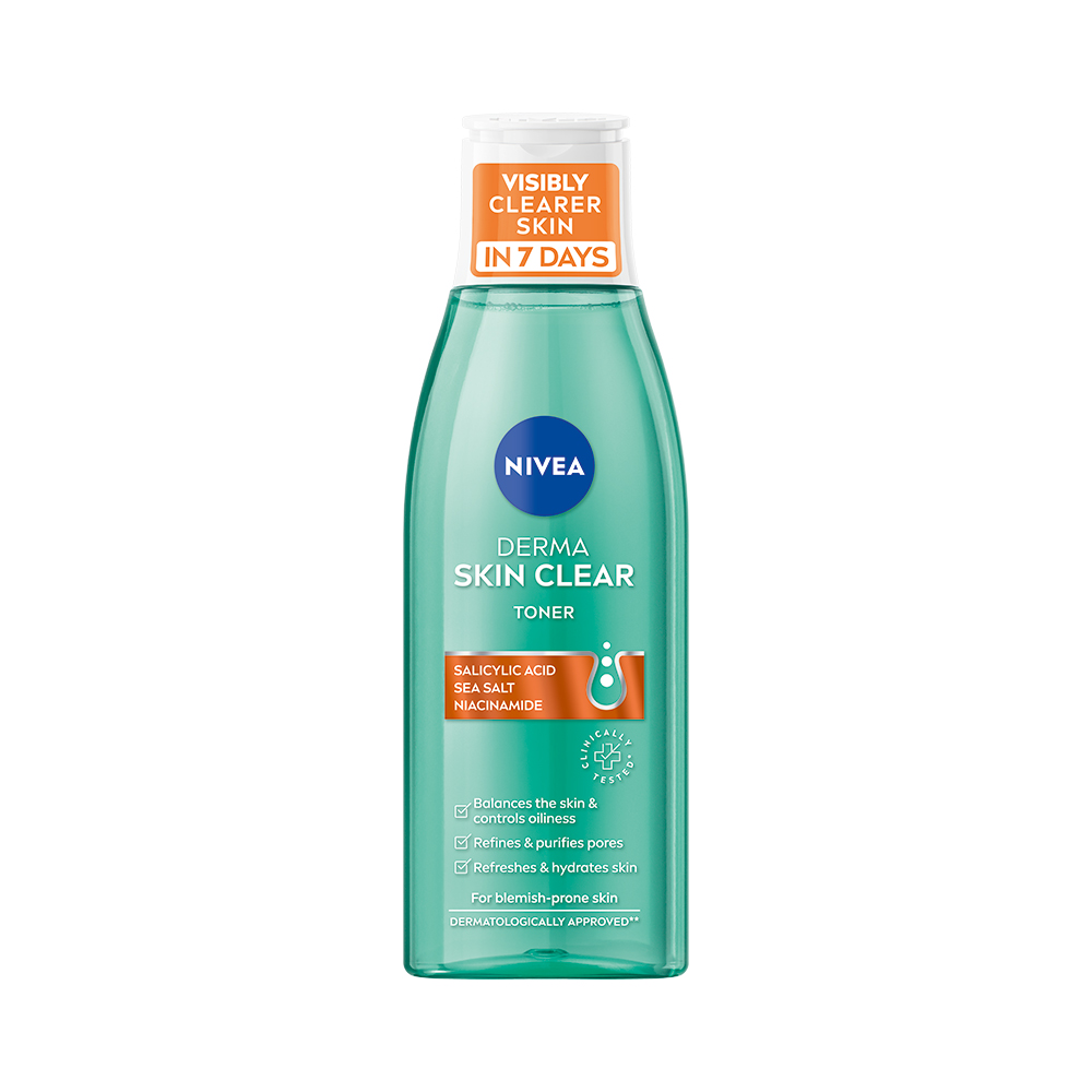 NIVEA Derma Skin Clear pleťová voda 200 ml