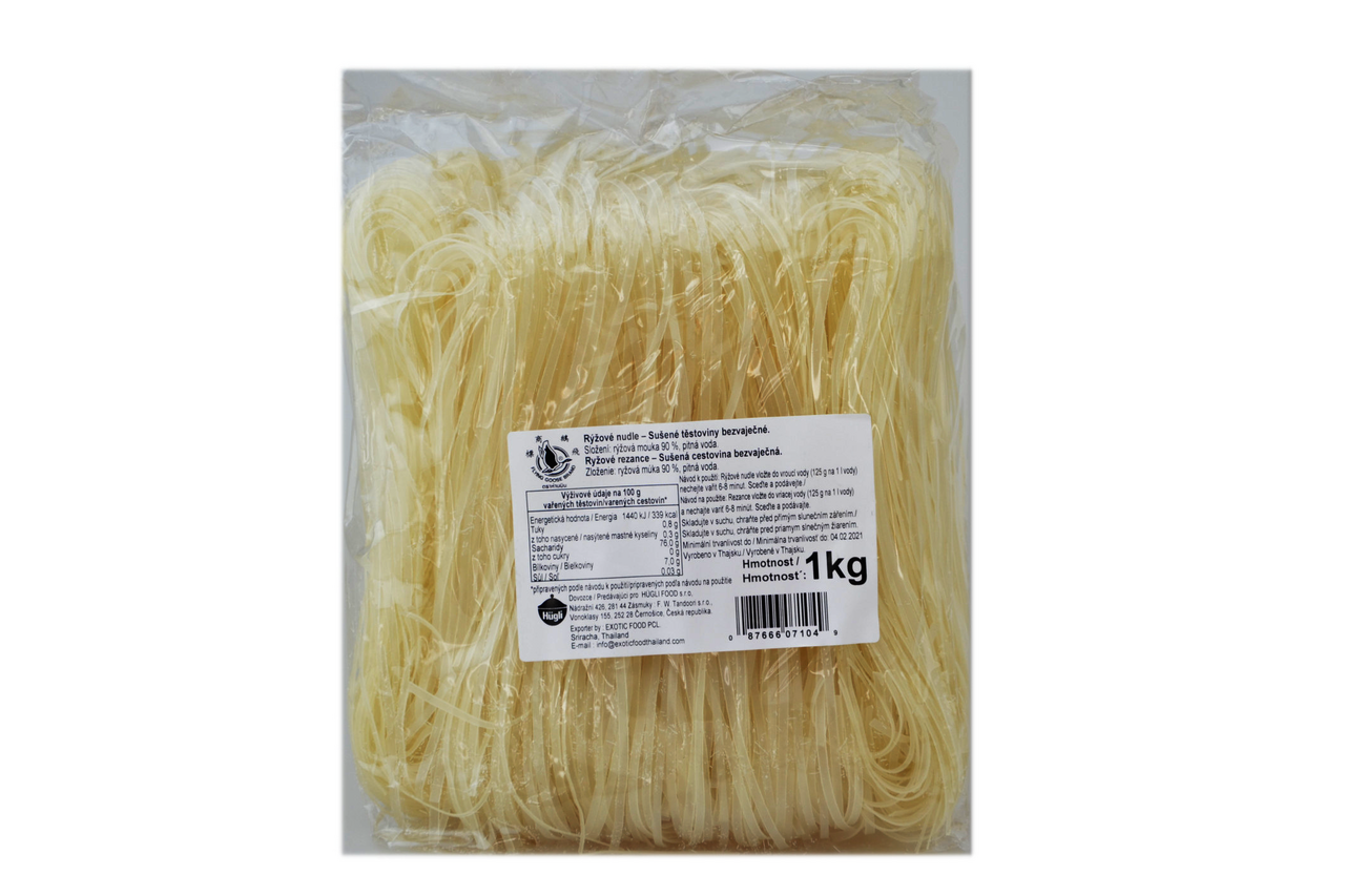 Flying Goose Ryžové rezance 3 mm 1 kg