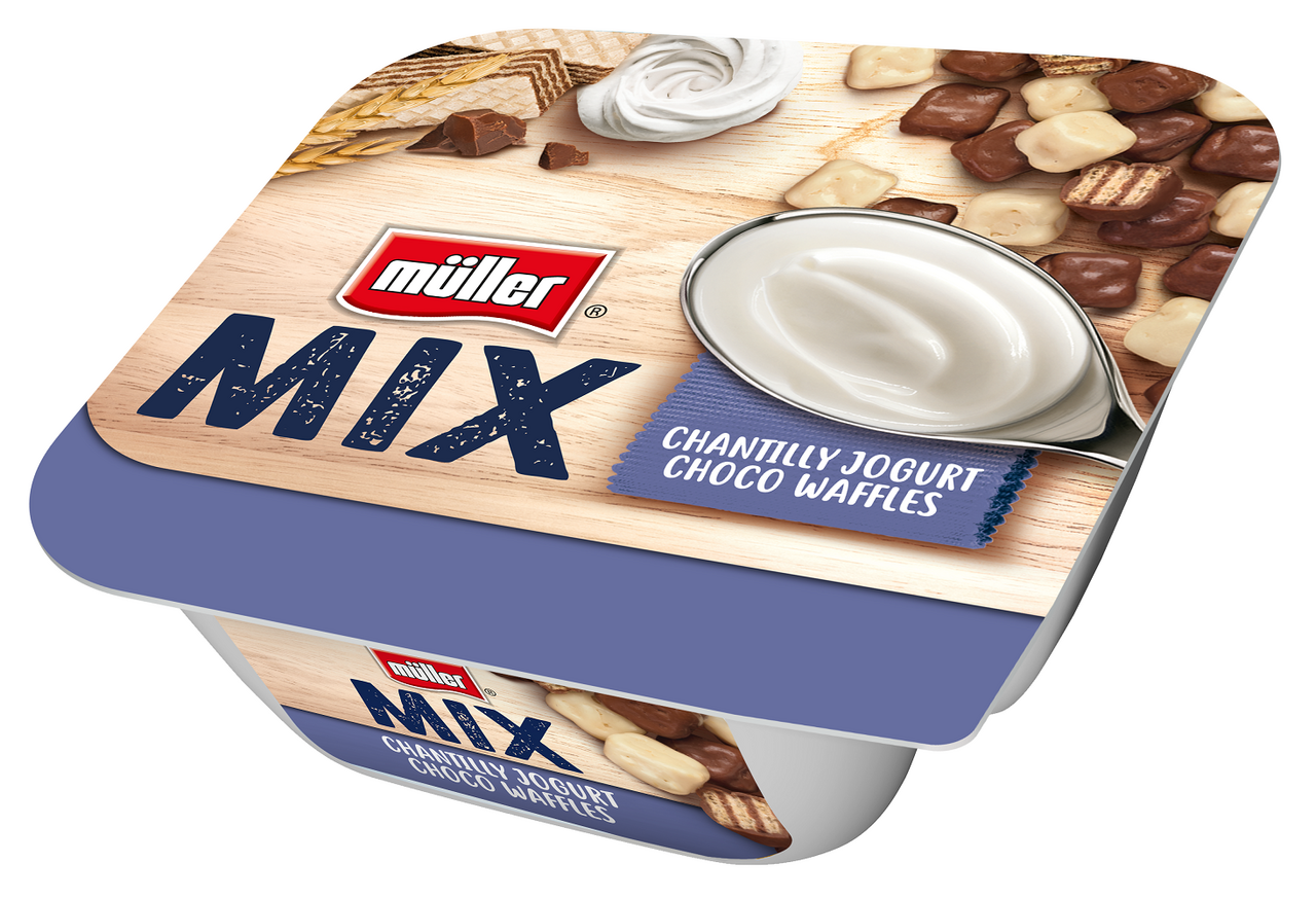 MÜLLER MIX 130g CHOCO WAFF.