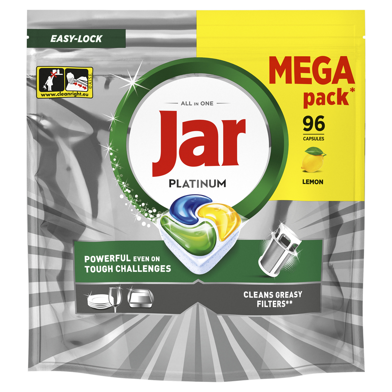 Jar Platinum gélové kapsuly 96 ks